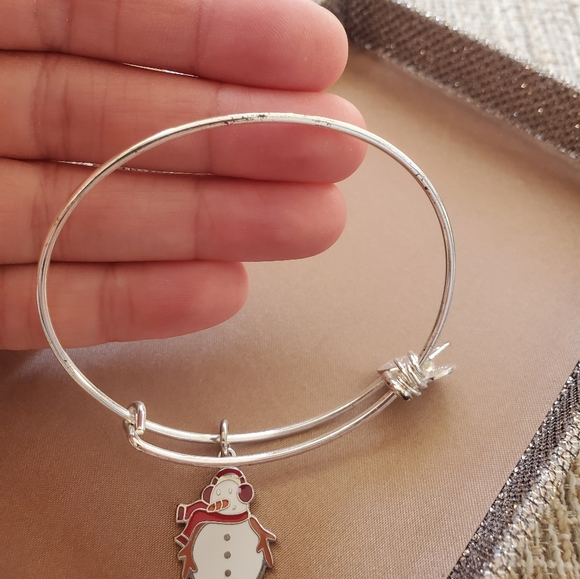 Alex and Ani Snowman Bracelet - Picture 5 of 5